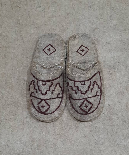 دمپایی نمدی مردانه